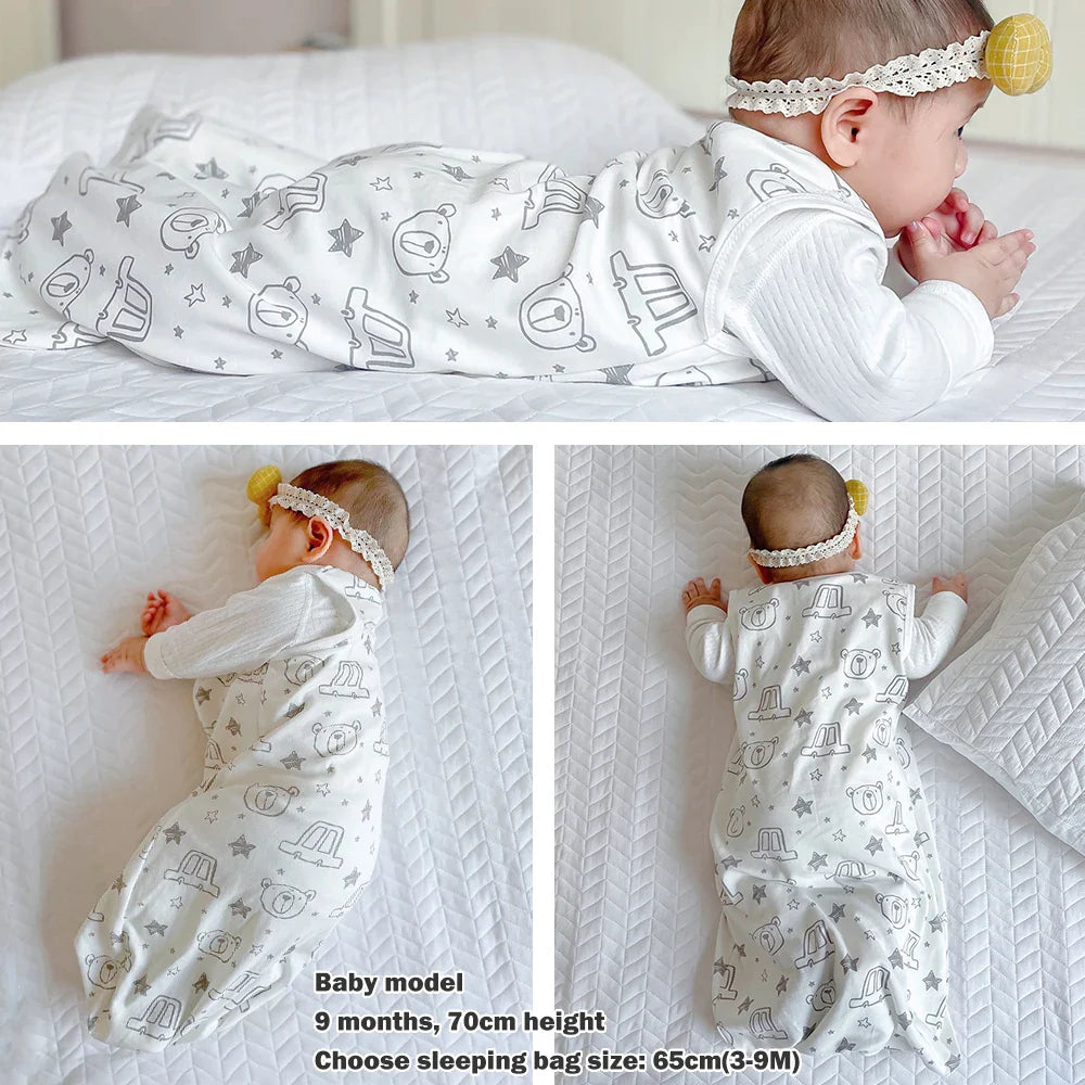 BearHug Summer Sleep Sack – Lightweight Baby Sleeping Bag (3–18 Months)